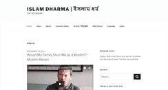 Desktop Screenshot of islamdharma.com
